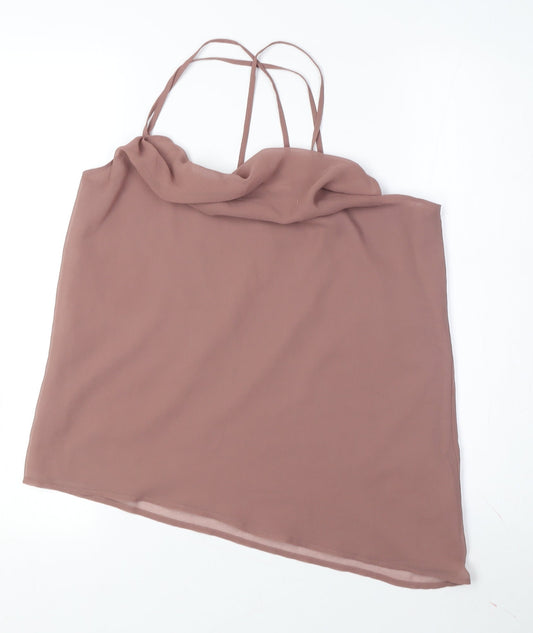 Gap Women’s Brown Cowl Neck Camisole S