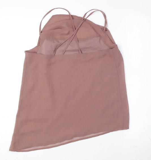 Gap Women’s Brown Cowl Neck Camisole S