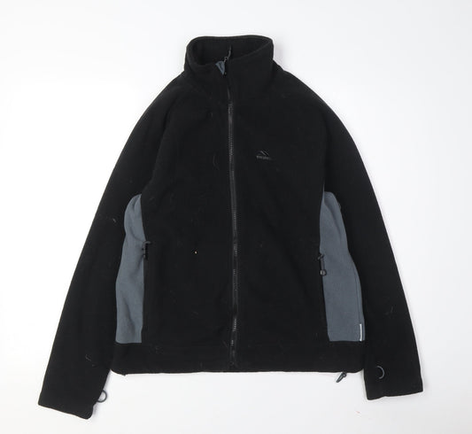 Trespass Men's Black Fleece Jacket Size S