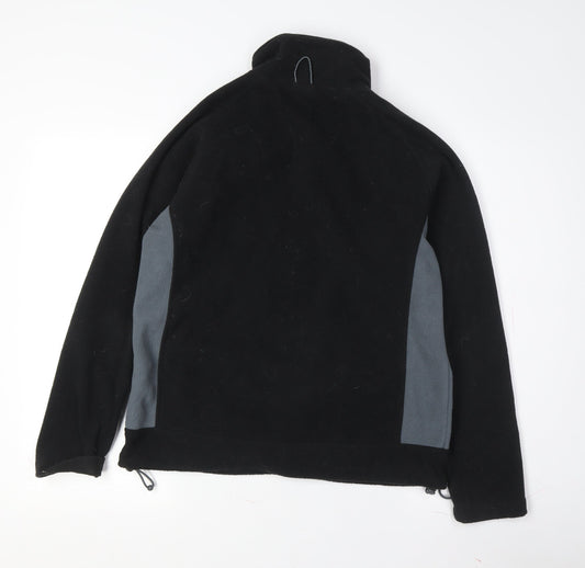 Trespass Men's Black Fleece Jacket Size S