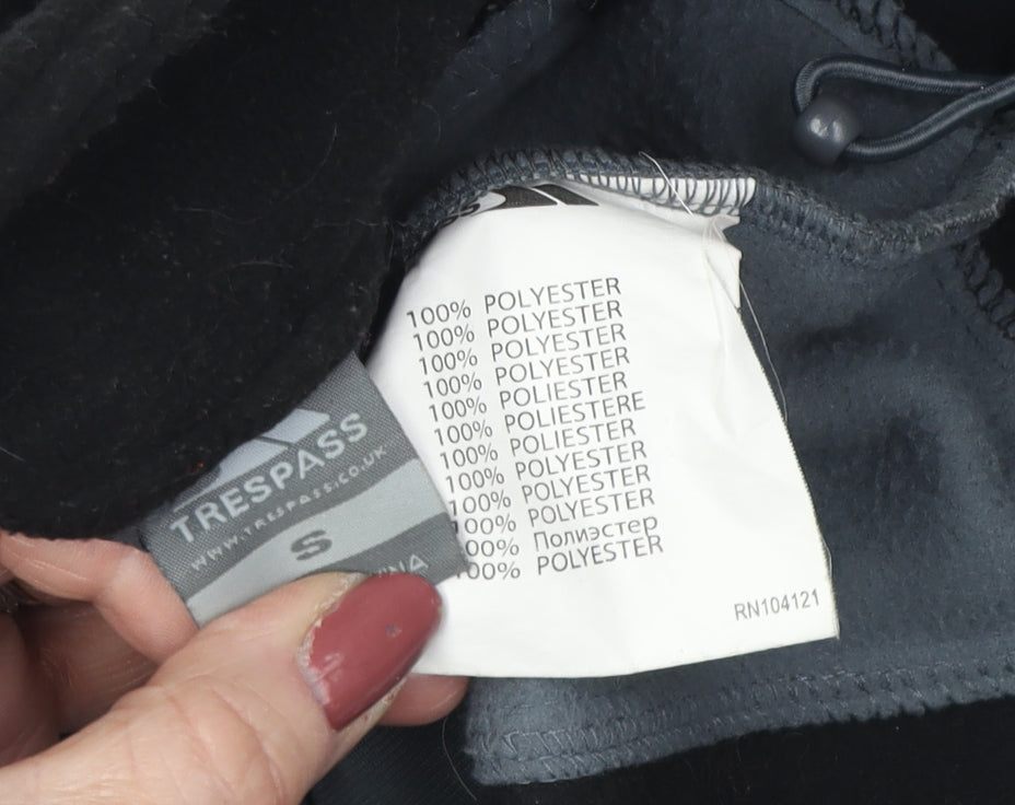 Trespass Men's Black Fleece Jacket Size S