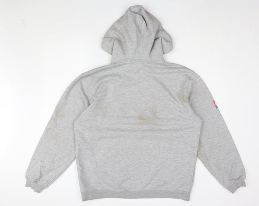 Reebok Men's Grey Pullover Hoodie