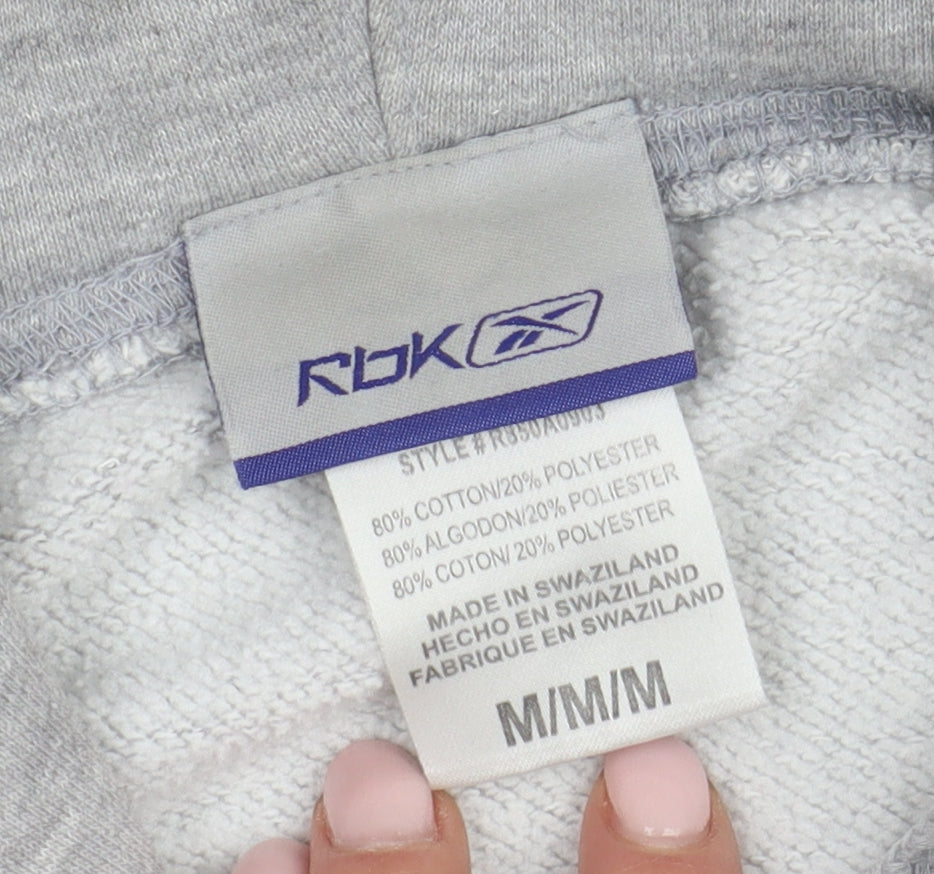 Reebok Men's Grey Pullover Hoodie