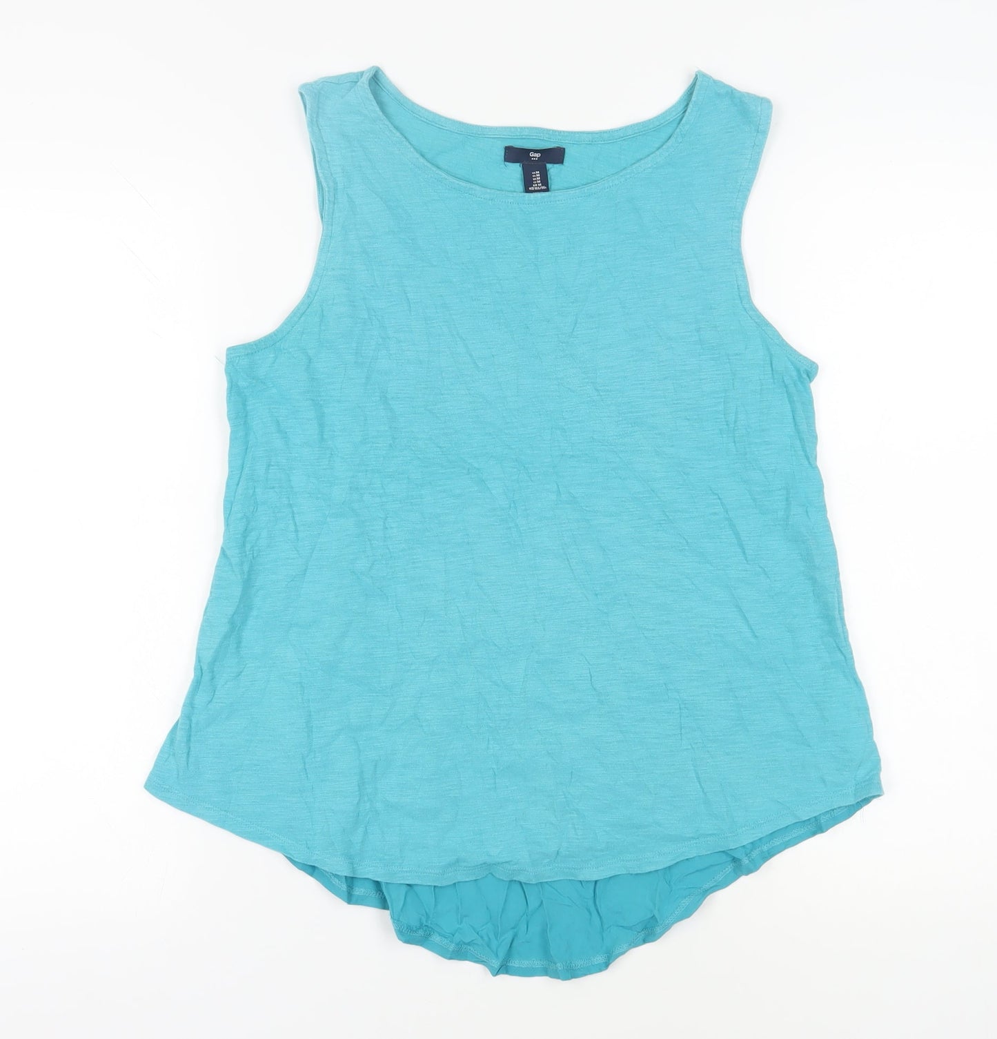 Gap Women's Blue Tank Top Size M Round Neck