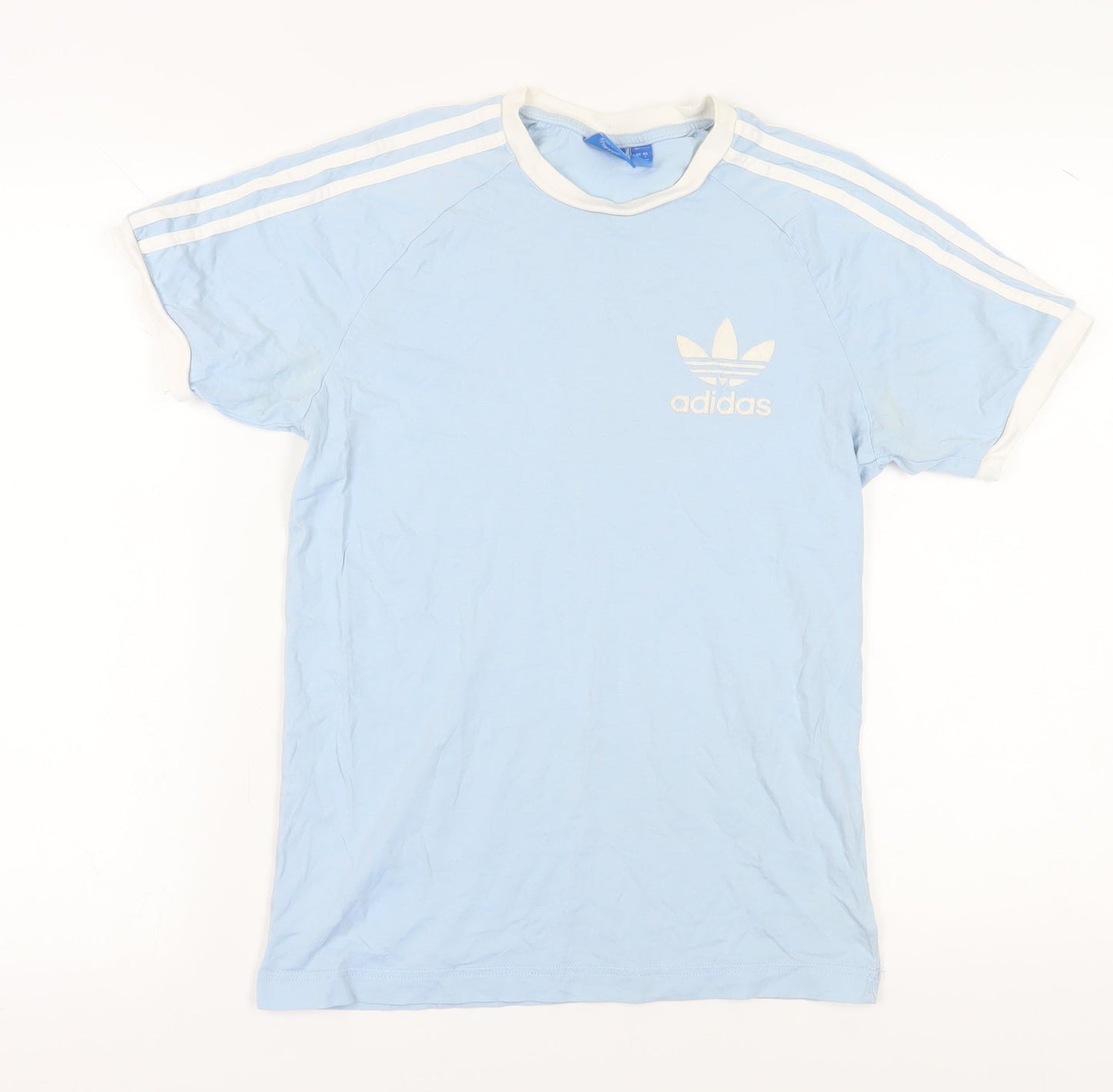 Adidas Unisex Blue Ringer T-Shirt S Casual Sports