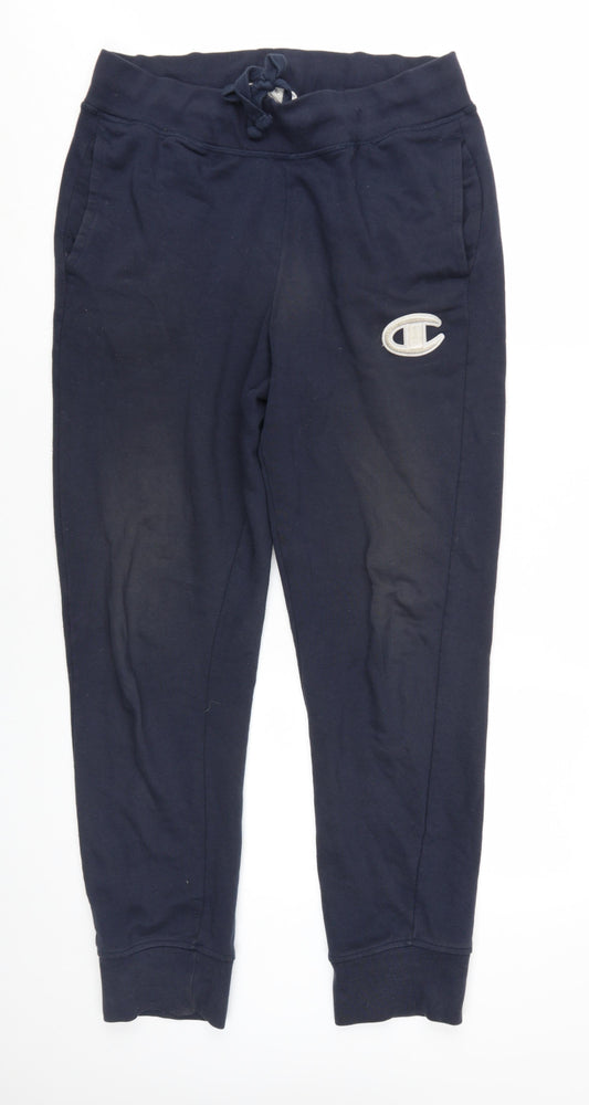 Champion Men's Blue Jogger Trousers M