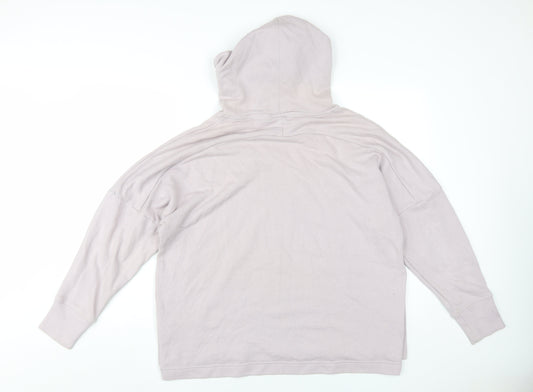 Reebok Women’s Ivory Pullover Hoodie - Small, Hooded & Lightweight