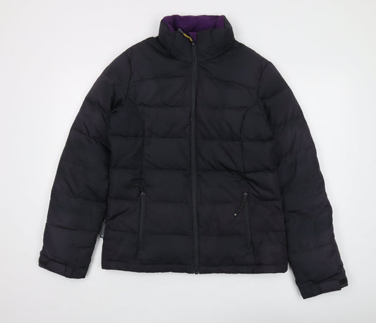 Mountain Warehouse Women's Black Puffer Jacket Size 10
