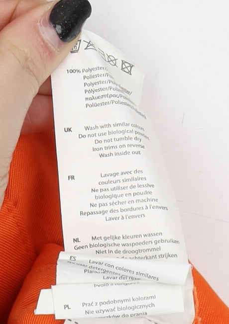 Dunlop Men's Orange Windbreaker Trousers, Size M