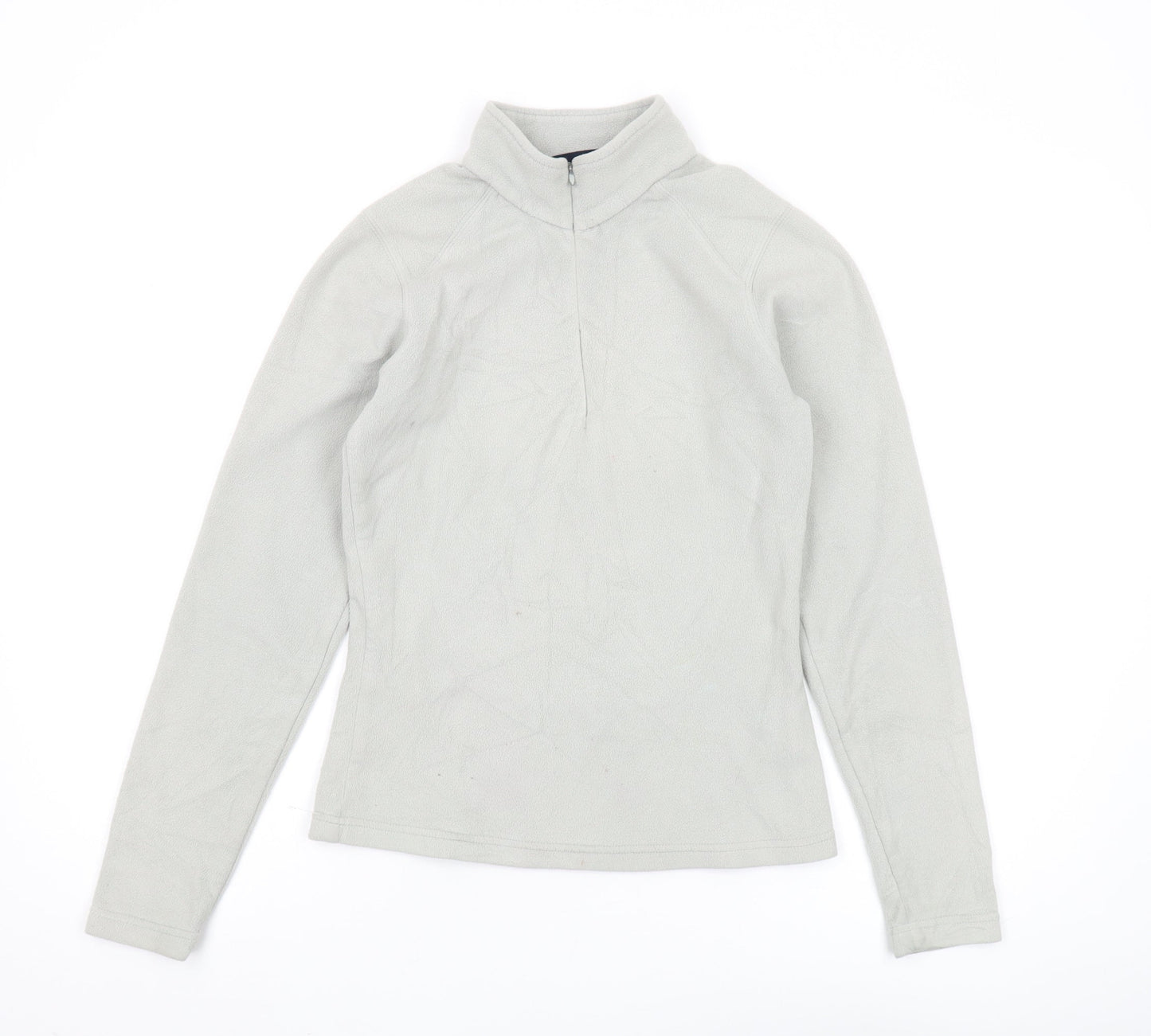 Musto Women's Grey Fleece Pullover Sweatshirt Size 10
