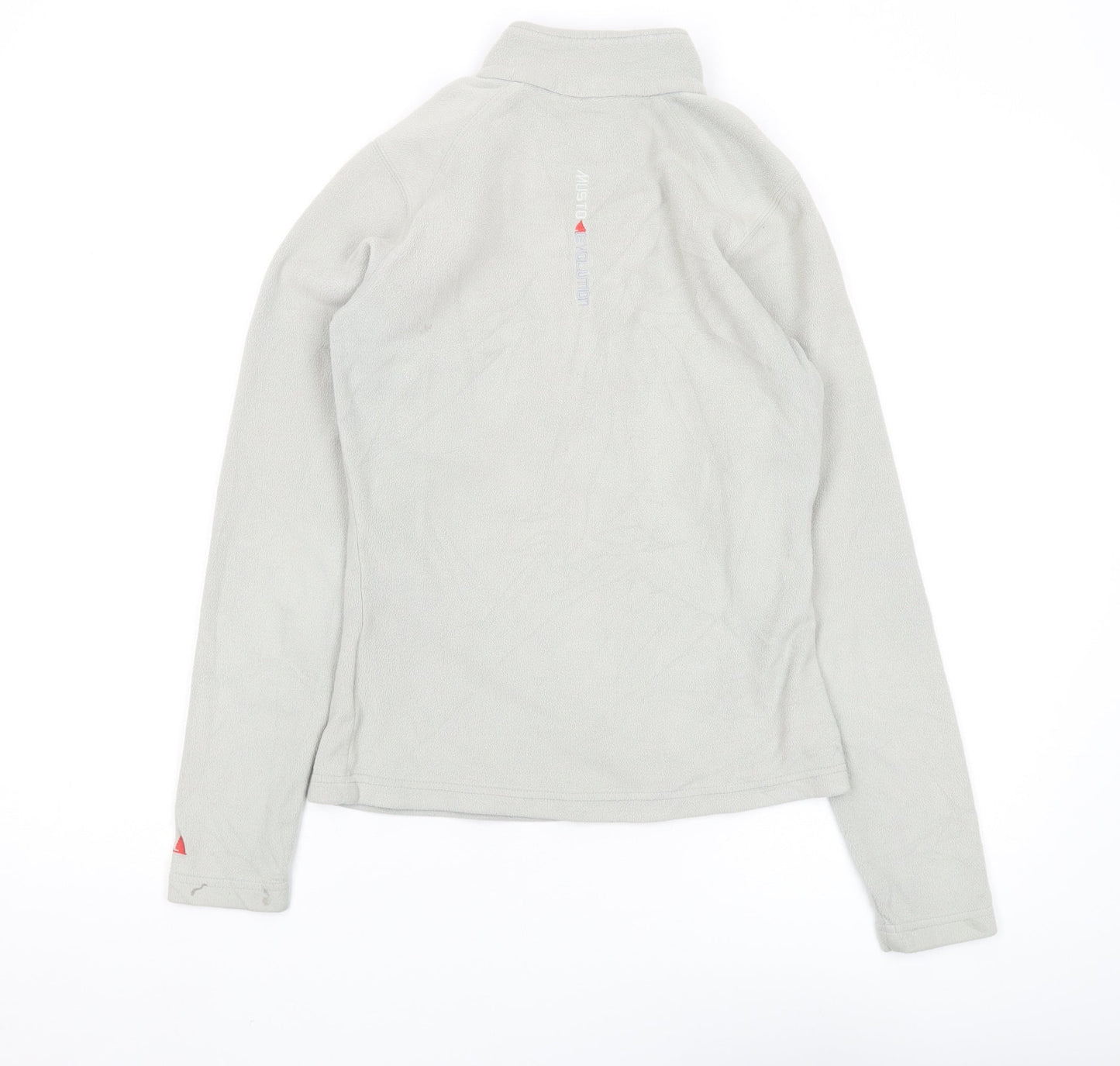 Musto Women's Grey Fleece Pullover Sweatshirt Size 10