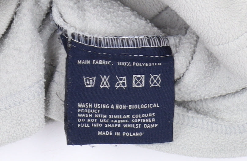 Musto Women's Grey Fleece Pullover Sweatshirt Size 10