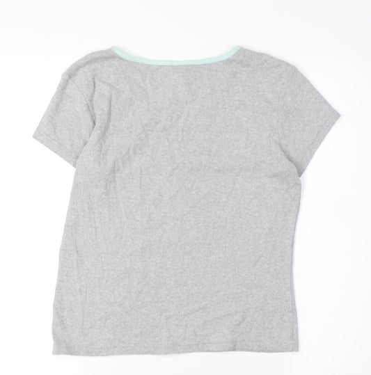 GAP Women's Grey Basic T-Shirt, Size S