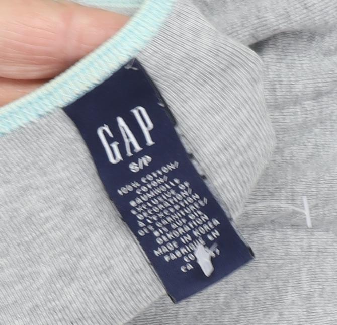 GAP Women's Grey Basic T-Shirt, Size S
