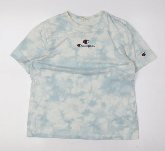 Champion Unisex Blue XS Jersey T-Shirt