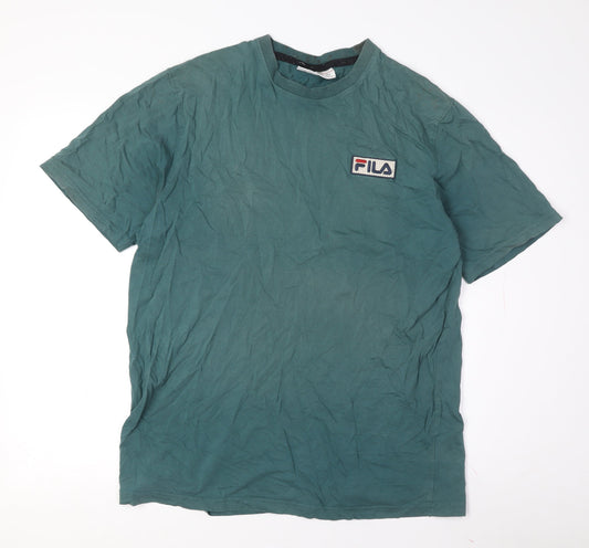 Fila Men’s Green Crew Neck T-Shirt L