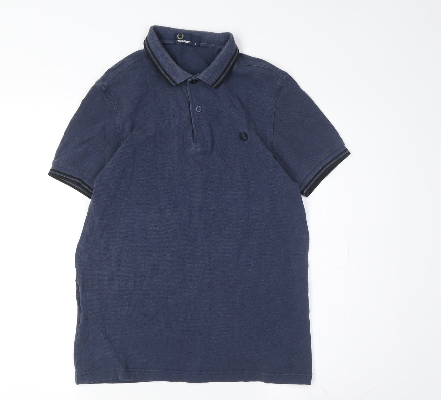 Fred Perry Men's Blue Polo Shirt Size S Casual Wear