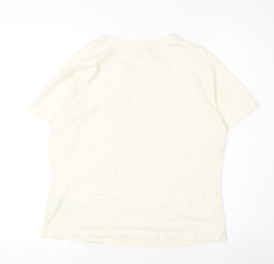 Disney Ivory Lion King Women's T-Shirt, L, Casual Style