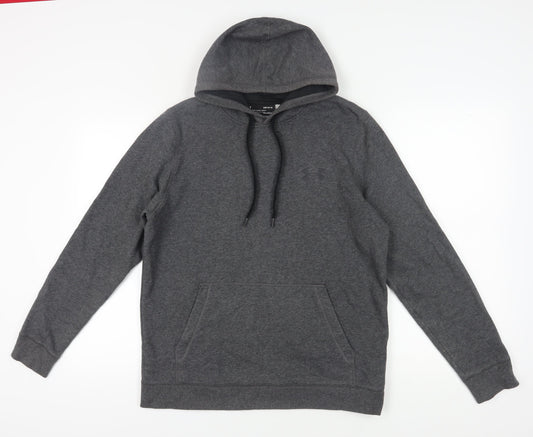 Under Armour Grey Fleece Hoodie M for Unisex Adults