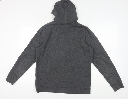 Under Armour Grey Fleece Hoodie M for Unisex Adults