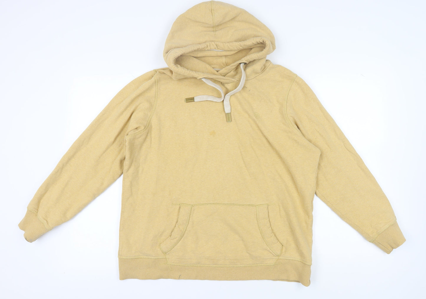 Fat Face Women's Beige Hoodie UK 14 Pullover with Pockets