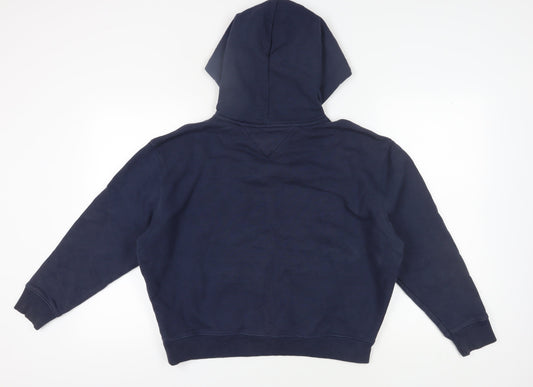 Tommy Jeans Blue Unisex Pullover Hoodie M