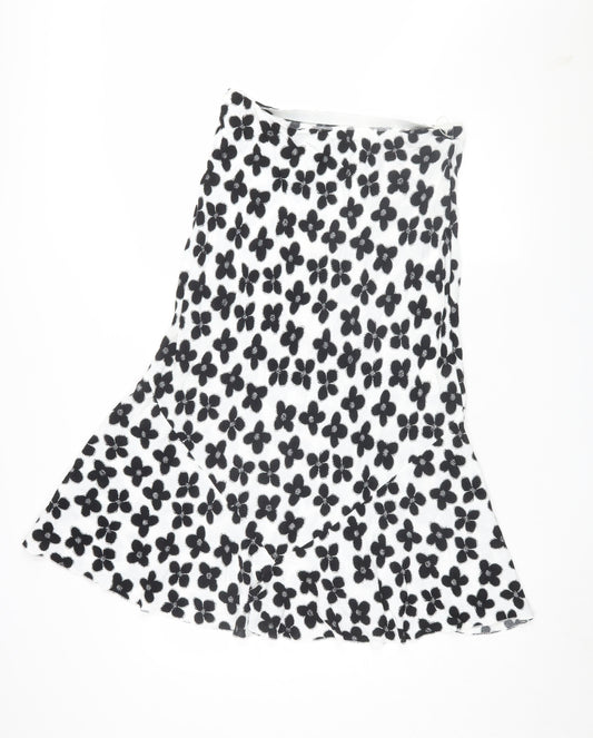 Marks and Spencer Women's Floral Midi Flare Skirt