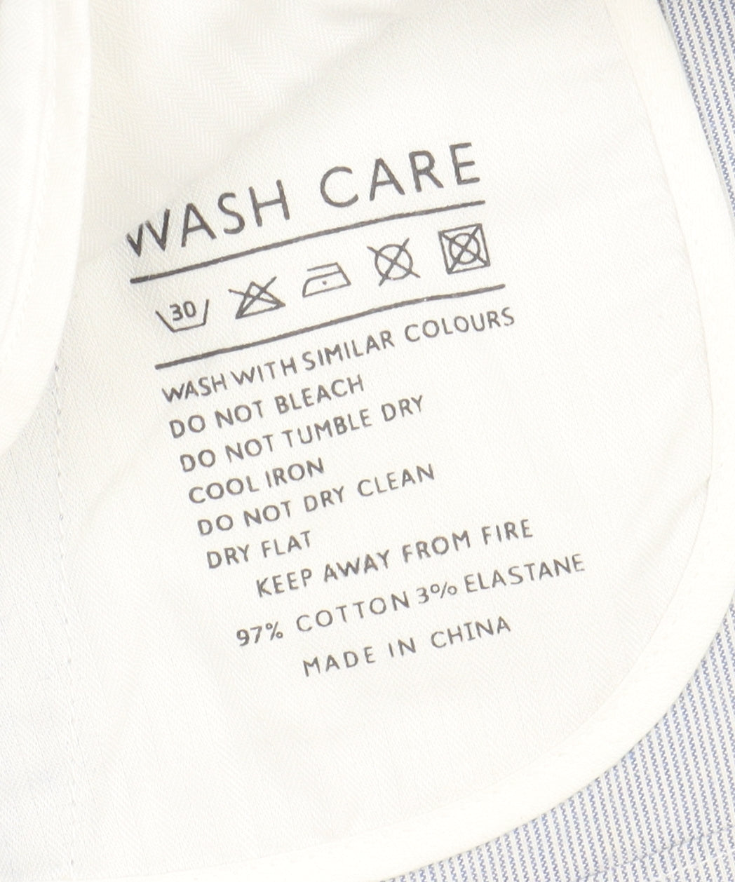 Jack Wills Women's Blue Chino Shorts, Size 10, Pinstripe Style