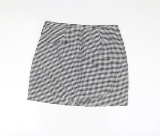 Urban Outfitters Women's Black Check Pencil Skirt M