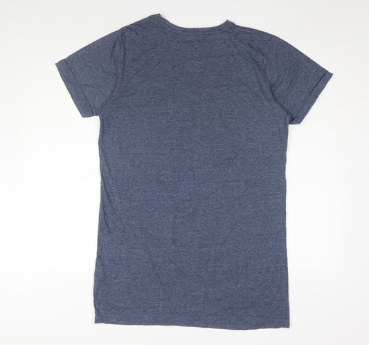 Disney Women's Blue XS T-Shirt Ariel Cartoon