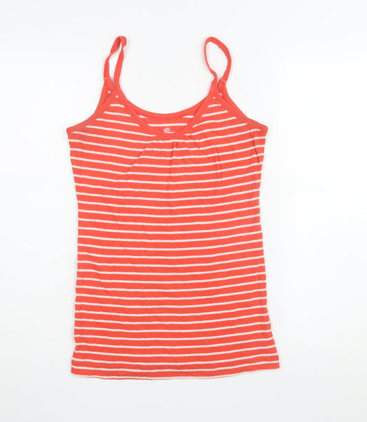 Womens UK Size L Banana Republic Red Cotton Blend Tank