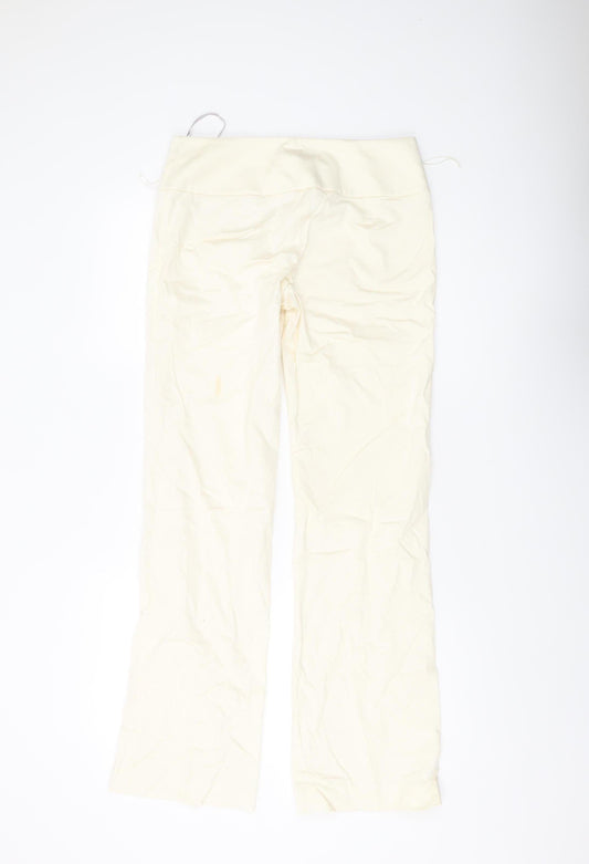Warehouse Ivory Women's Trousers Size 10