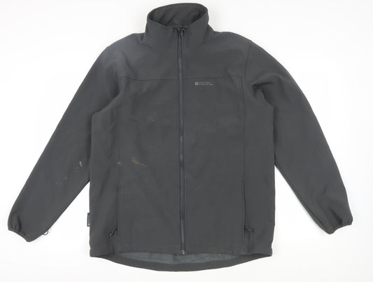 Mountain Warehouse Men's Black XL Soft Shell Jacket
