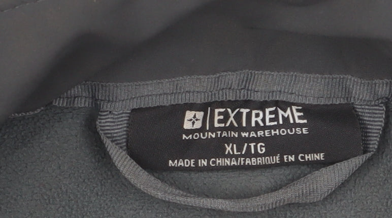 Mountain Warehouse Men's Black XL Soft Shell Jacket