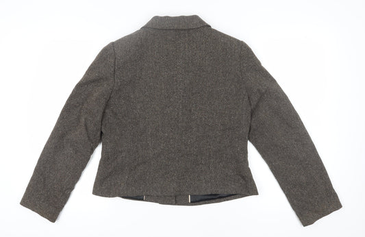 Planet Women's Brown Single-Breasted Suit Jacket