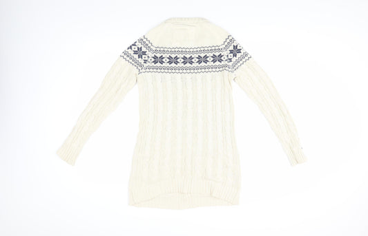 Superdry Women's Ivory Pullover Jumper L