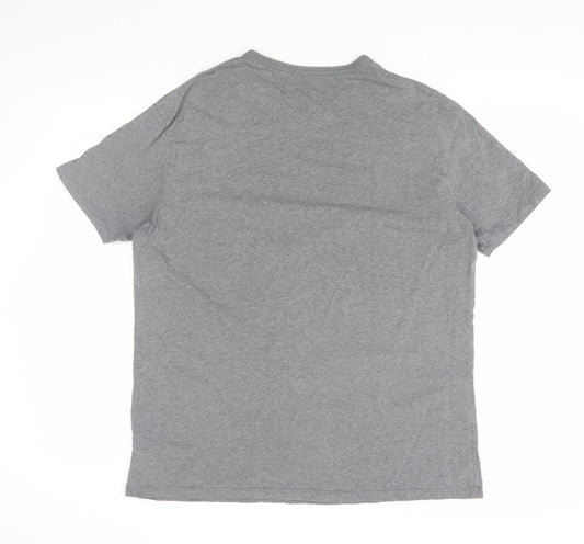 Gap Men's Grey XL Crew Neck T-Shirt, Short Sleeve