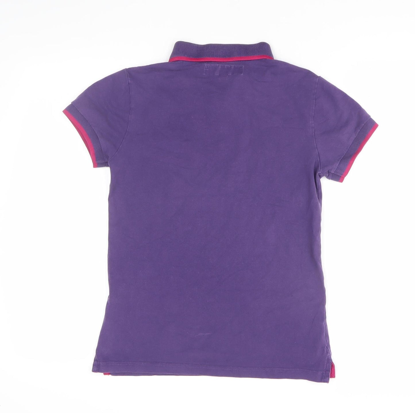 Mountain Warehouse Women's Purple Polo Shirt Size 8
