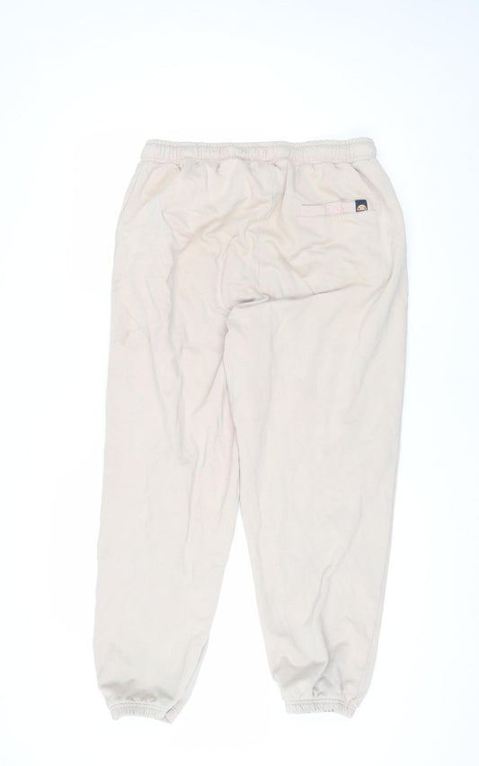 Ellesse Women's Beige Jogger Trousers, Size 14
