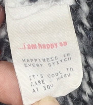 White Stuff Women's Grey Roll Neck Jumper M