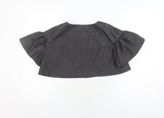 By Malene Birger Women's Black Cape Jacket Size 8
