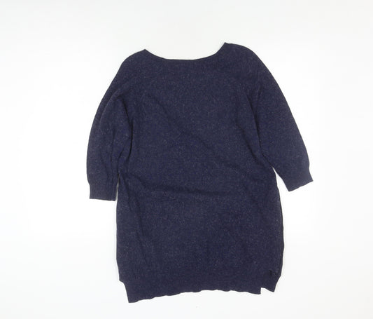 FatFace Women's Blue Pullover Jumper - Size 12