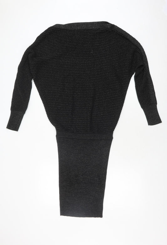 AllSaints Women's Black Bodycon Dress XS