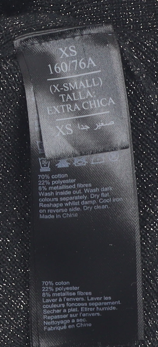 AllSaints Women's Black Bodycon Dress XS