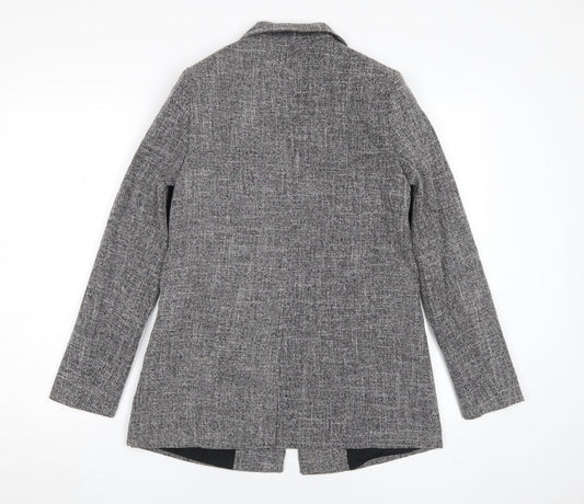 Forcast Women's Grey Single-Breasted Blazer