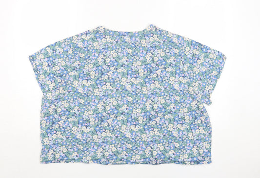 Womens UK Size 2XL Old Navy Multicoloured Cotton T-Shirt