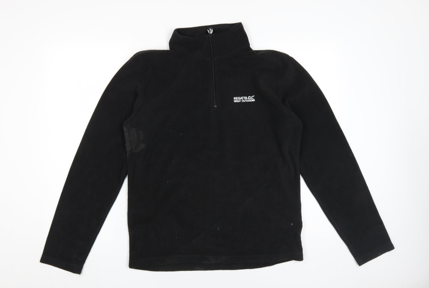 Regatta Men's Black 1/4 Zip Sweatshirt M