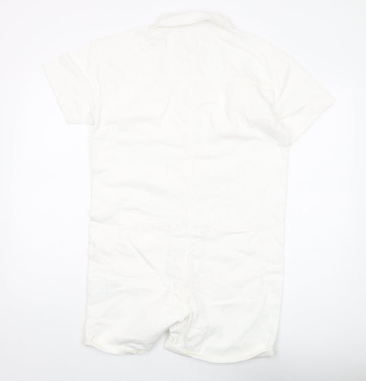 Marks and Spencer Girls Ivory Playsuit 14-15 Years