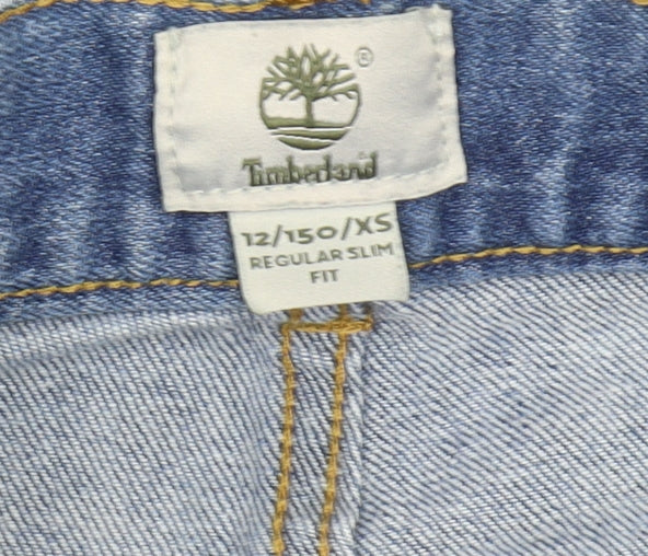 Timberland Women's Blue Straight Jeans Size 12