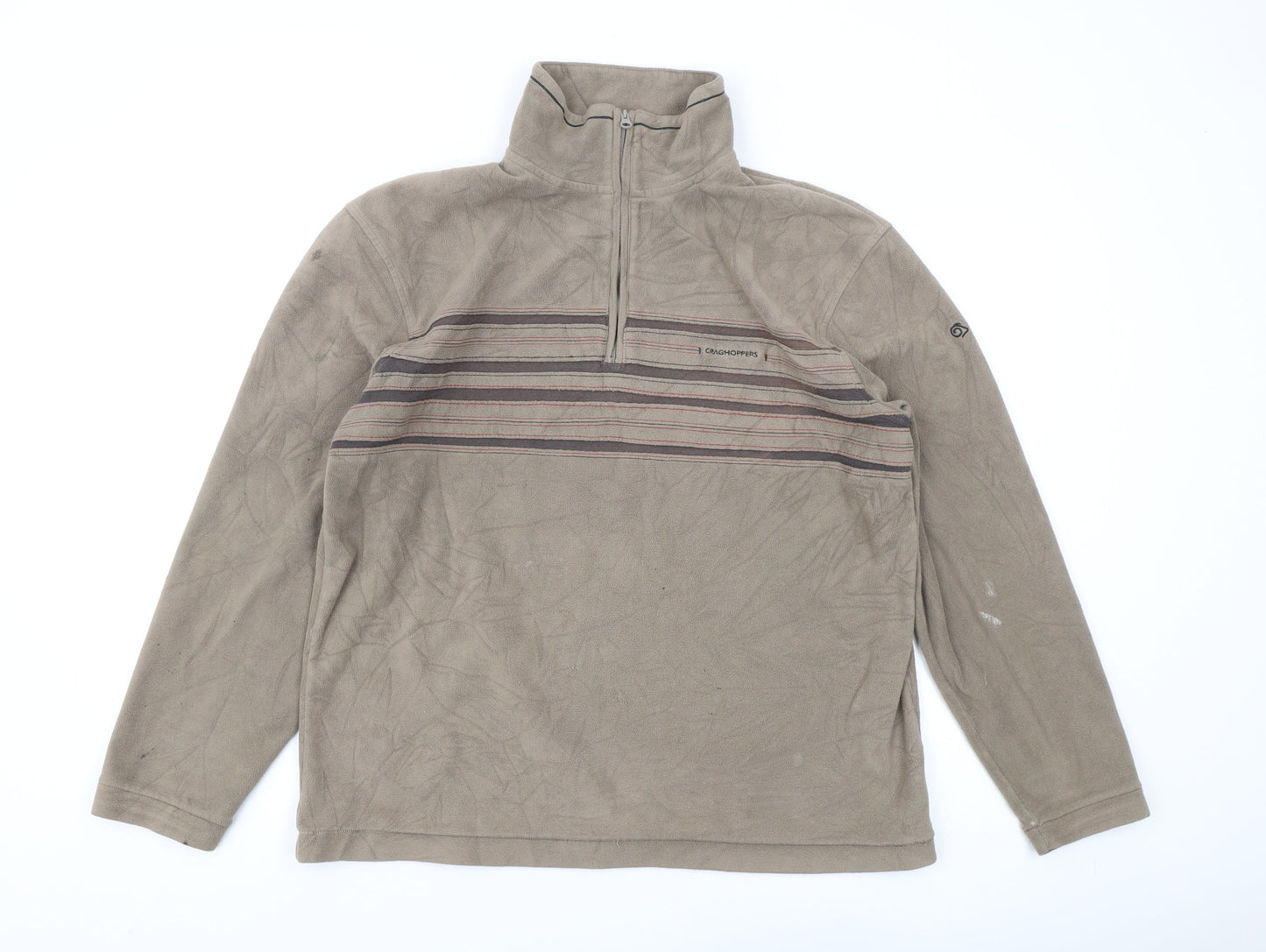 Craghoppers Men's Brown Pullover Sweatshirt, L, Lightweight